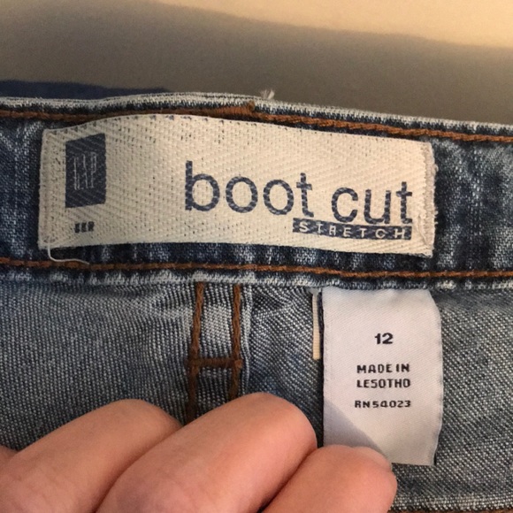 Women’s Gap boot cut stretch crop jeans - Picture 4 of 4